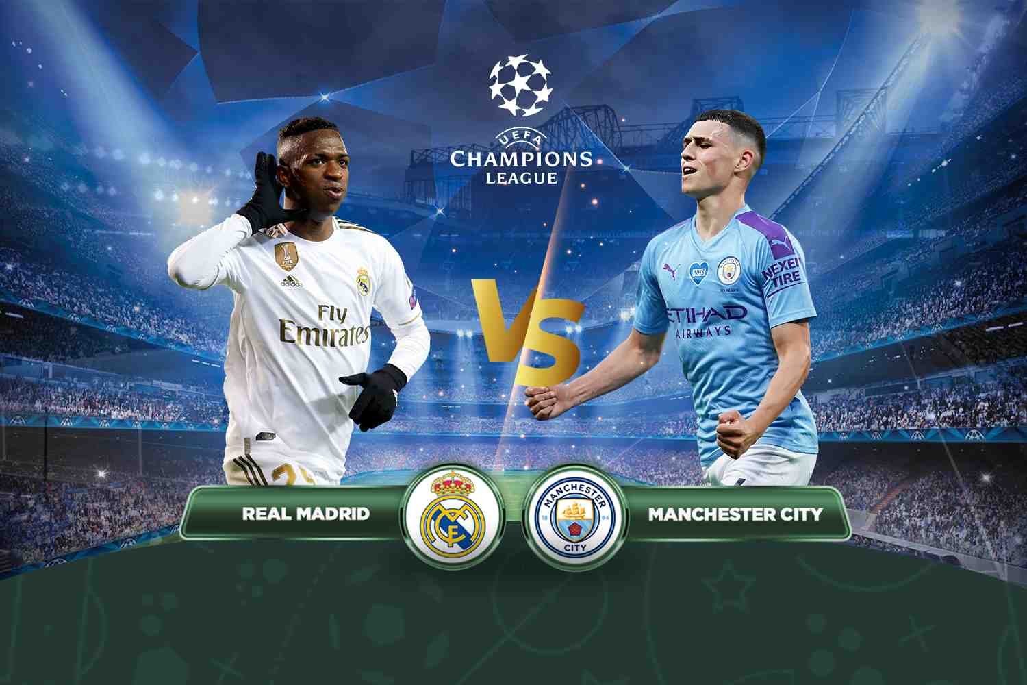Real Madrid vs Manchester City UCL 2023-24